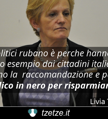 Le citazioni fasulle: Livia Turco