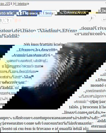 Vladimir Efremov e la vita oltre la morte