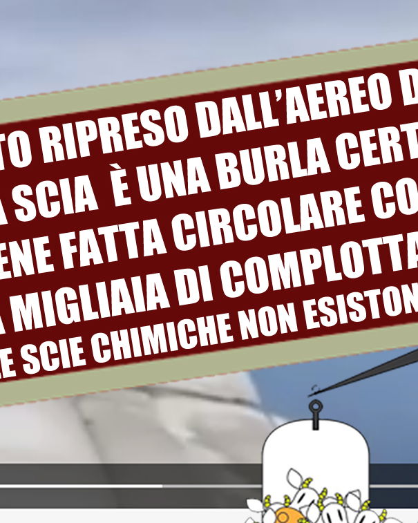 Scie chimiche e bufale article-post