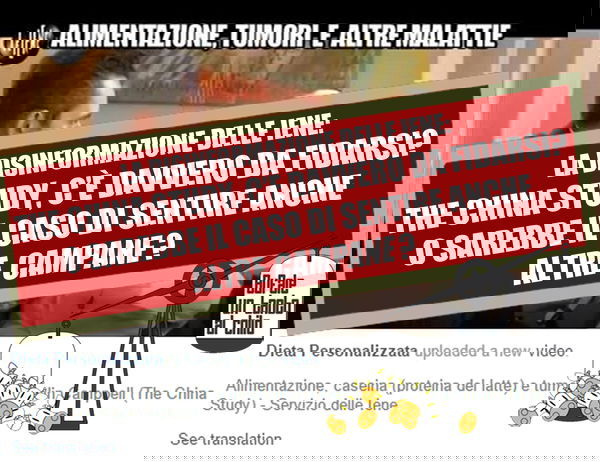 Le iene, The China Study e le diete