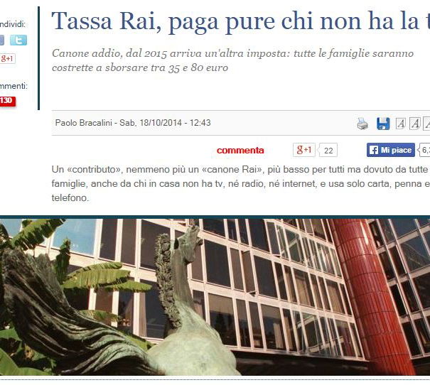 Canone o Tassa RAI? article-post