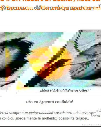 Ebola e Argento Colloidale