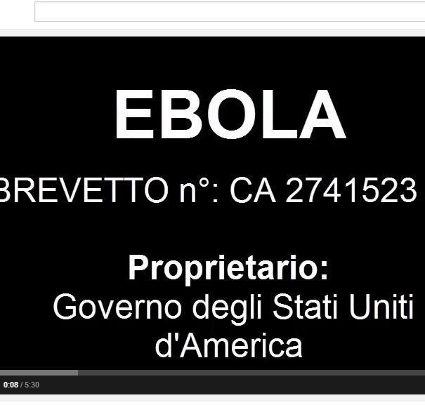 Ebola once again – brevetto made in USA? article-post
