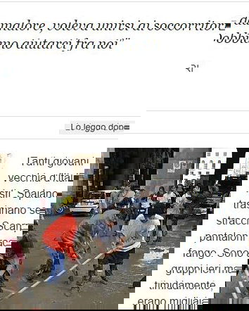 L’alluvione di Genova e gli immigrati