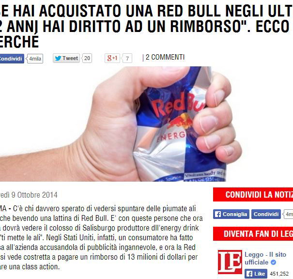 Multa da 13 milioni di euro per la Red Bull? article-post