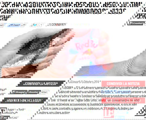 Multa da 13 milioni di euro per la Red Bull?