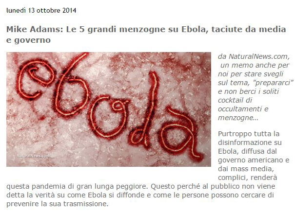 Mike Adams, gli antivaccinisti e le bufale su Ebola! article-post