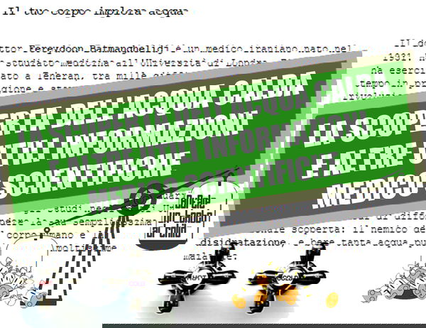 Il tuo corpo implora acqua – La scoperta dell’acqua calda!