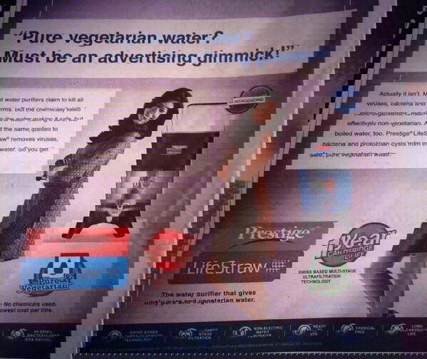 Acqua vegetariana? article-post