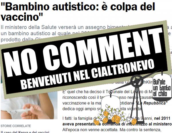 Autismo e vaccini: no comment. article-post