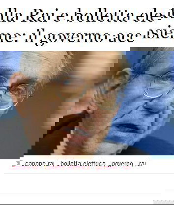 Canone RAI in bolletta elettrica?