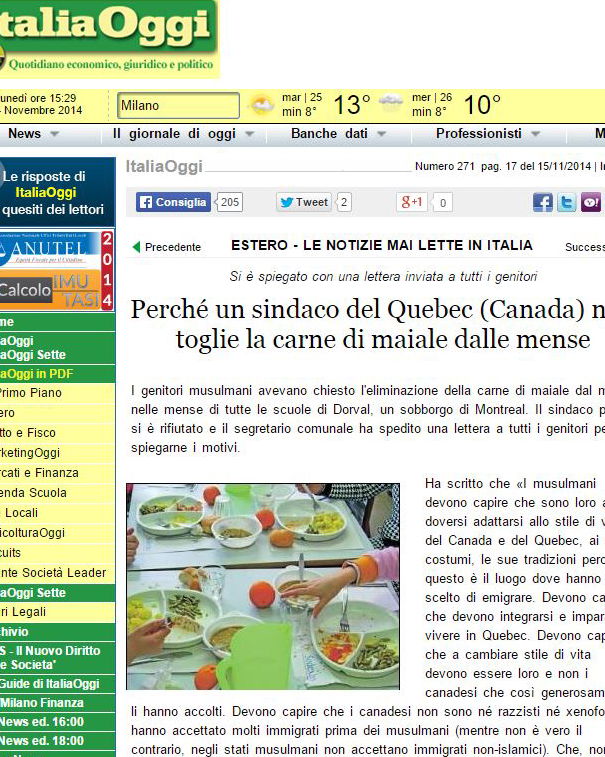 La carne di maiale, un sindaco canadese e i musulmani article-post