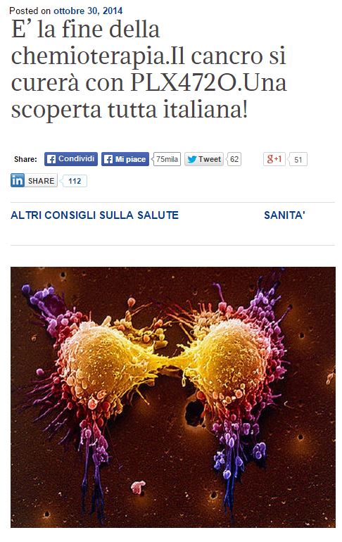 JedaSupport e la MalaInformazione: PLX472O