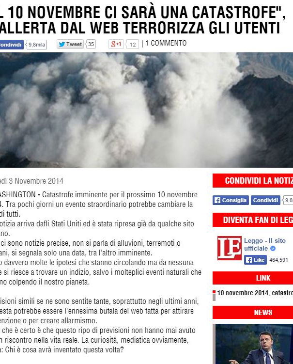 La catastrofe del 10 novembre… article-post