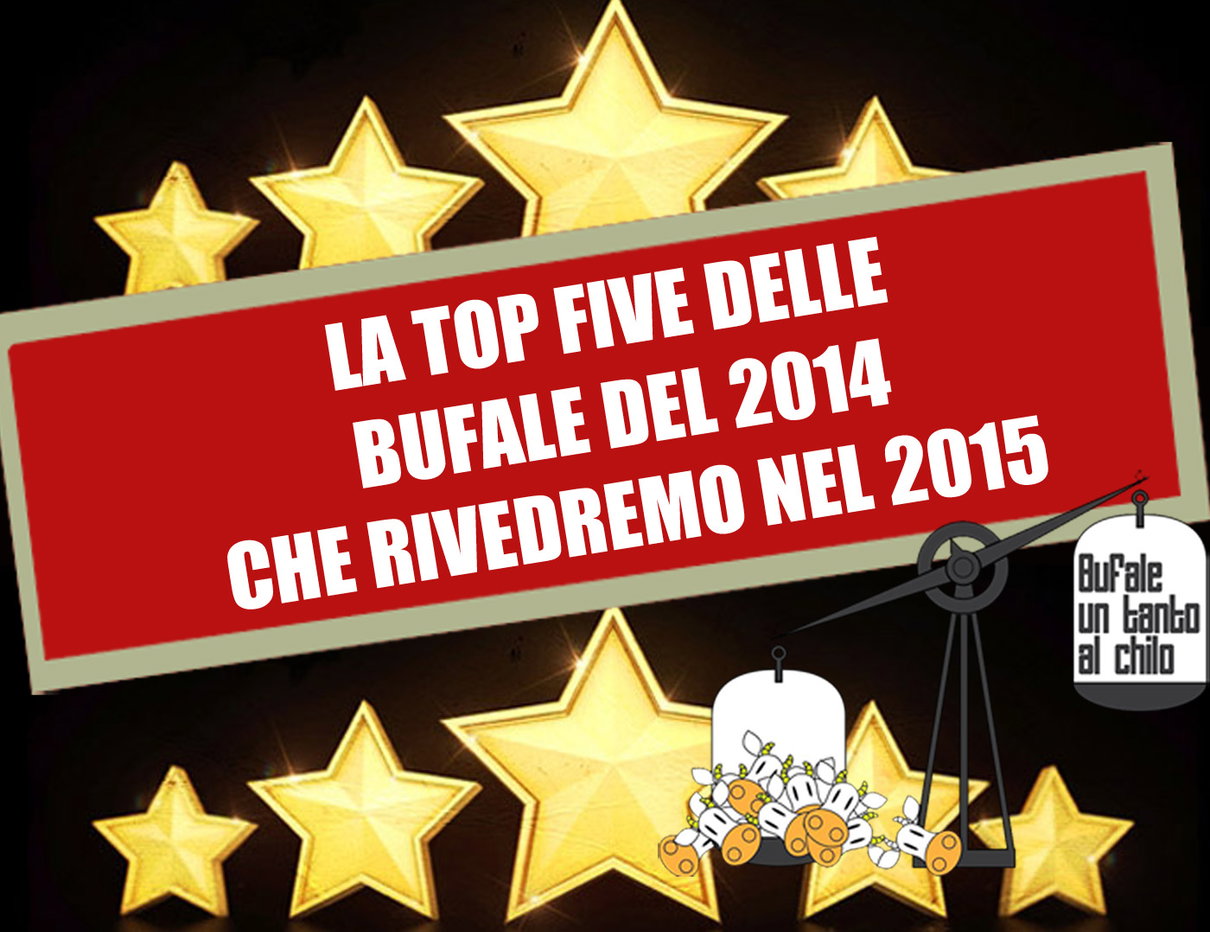 Le cinque bufale del 2014 che torneranno article-post