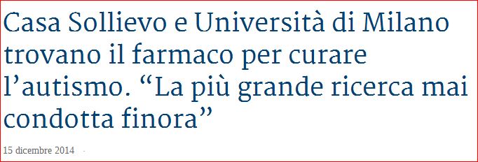 La cura per l’autismo? article-post