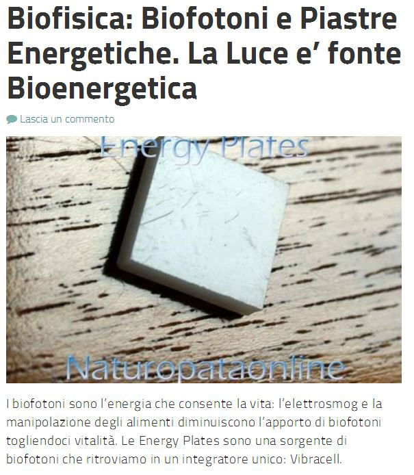 L’energia vibrazionale? article-post