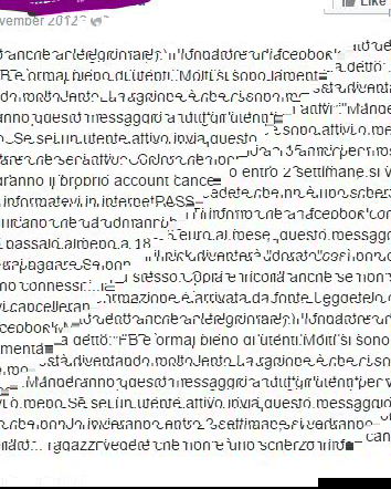 Facebook e gli utenti inattivi