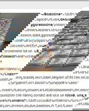 Sei milioni di euro trovati in un campo ROM?