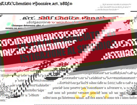 Istigazione al suicidio? article-post