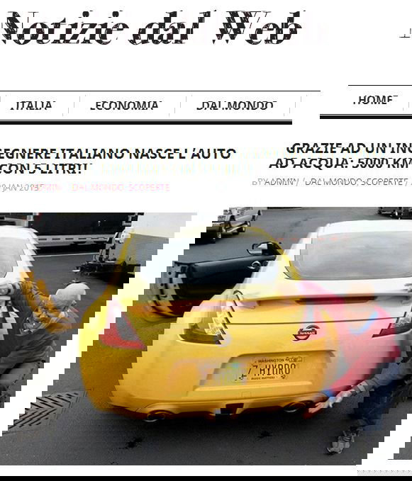 5000 km con 5 litri d’acqua? O d’aria? article-post