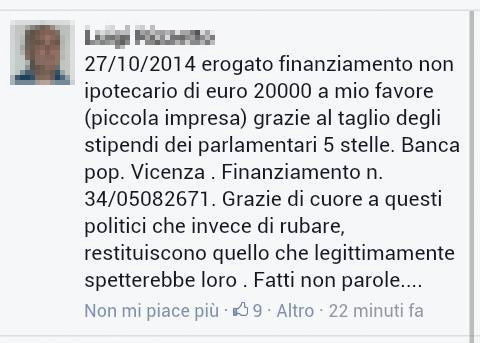 M5S e fondo “Finanziamenti Piccola Media Impresa”