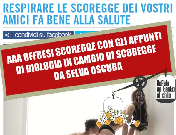 Respirare le scoregge dei vostri amici…