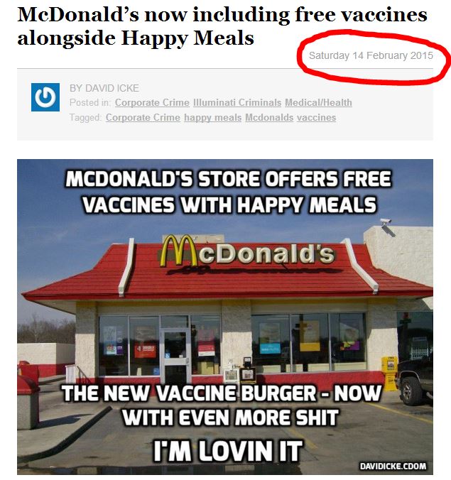 McDonald e le vaccinazioni? article-post