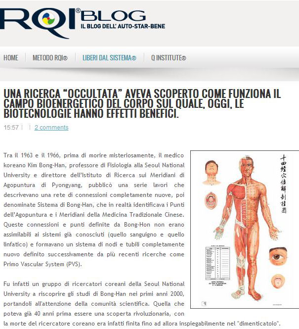 Metodo RQI e il campo BioEnergetico article-post