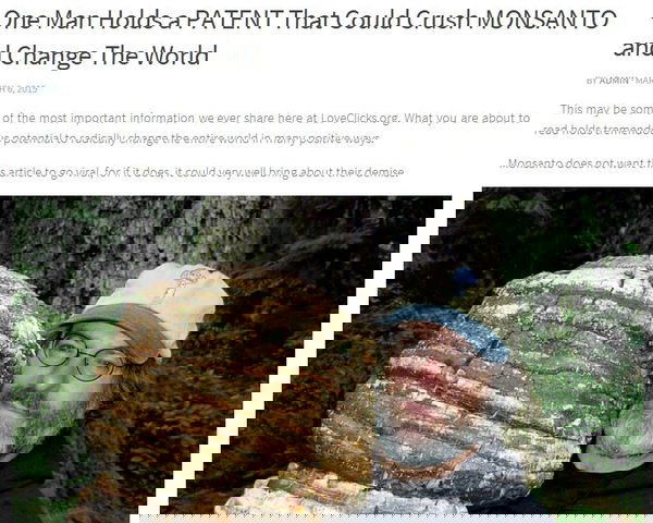 Monsanto, Paul Stamets e il brevetto sui pesticidi