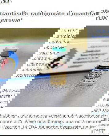 Il nuovo Gardasil9 e gli antivaccinisti