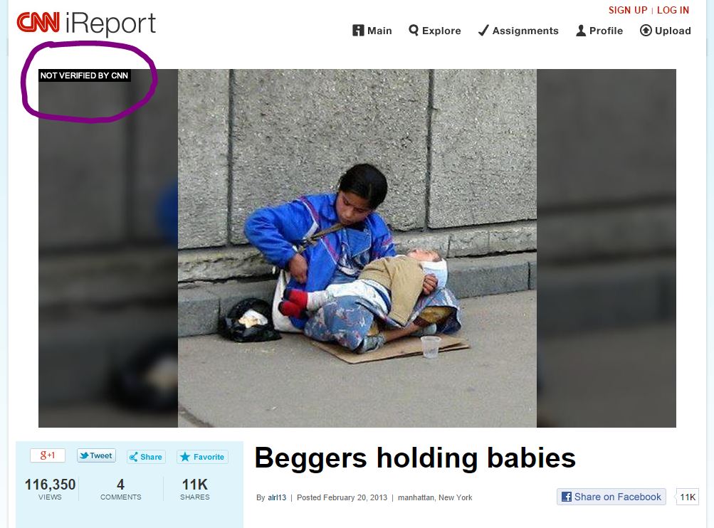 Perché i bambini delle mendicanti dormono sempre? article-post