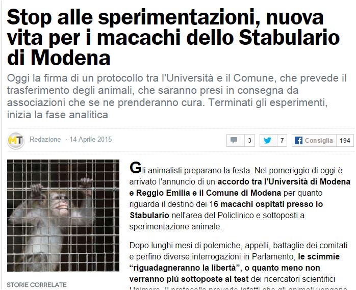 I macachi di Modena article-post