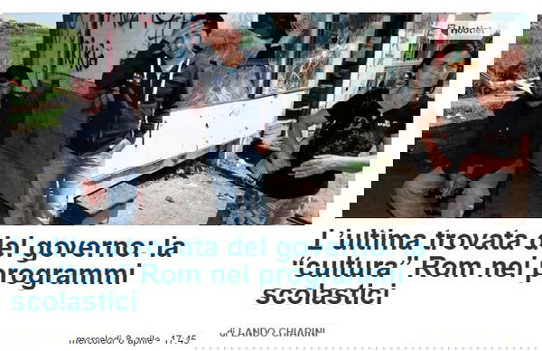 La cultura Rom nei programmi scolastici