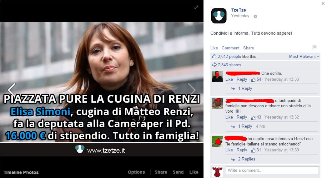 La cugina di Renzi article-post