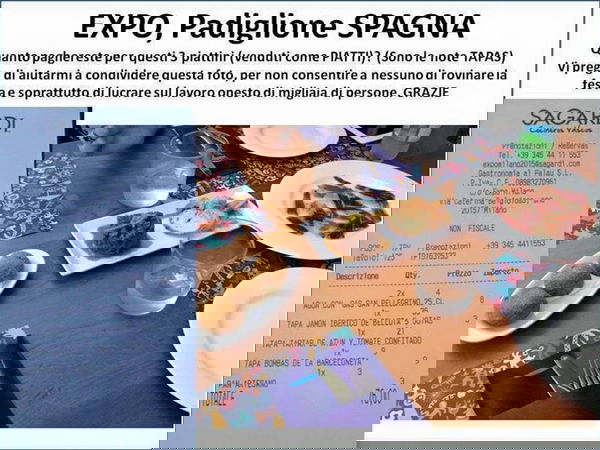 Ancora scontrini EXPO