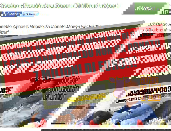 Sette milioni di bufale