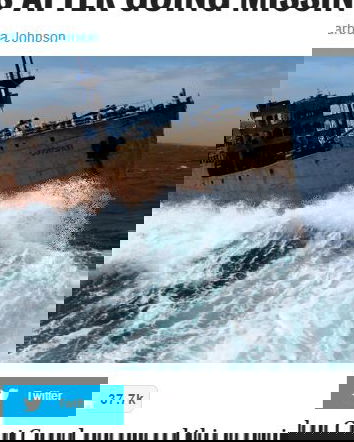 Nave riappare dopo 90 anni?