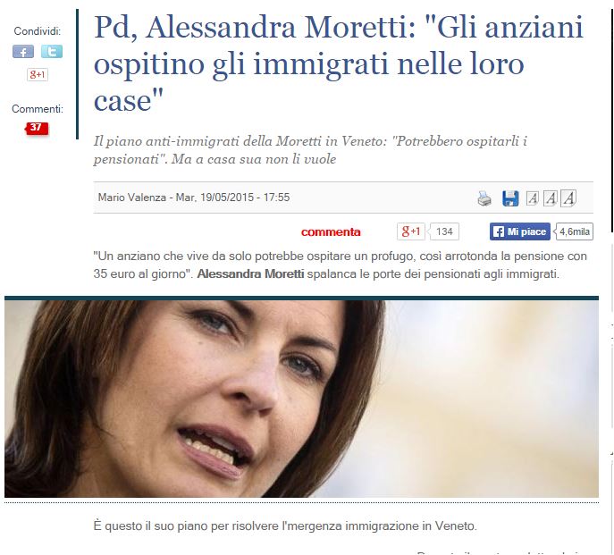 Gli immigrati, ospitali a casa tua! article-post