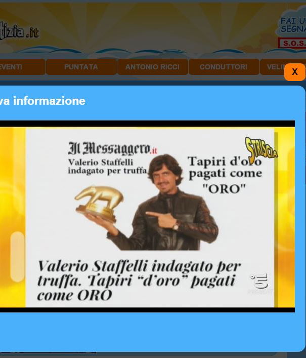 Valerio Staffelli indagato per truffa? article-post