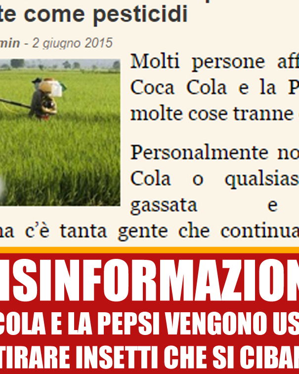 Coca Cola e Pepsi come pesticidi in India article-post
