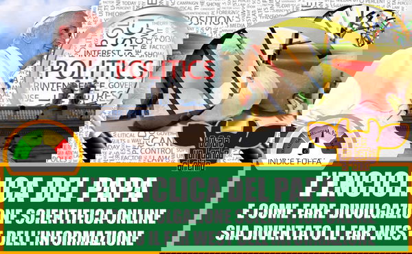 Il Papa, gli OGM, la politica e la maleducazione