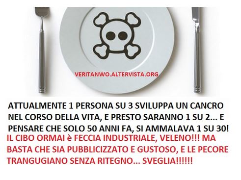Il cibo ormai è veleno!