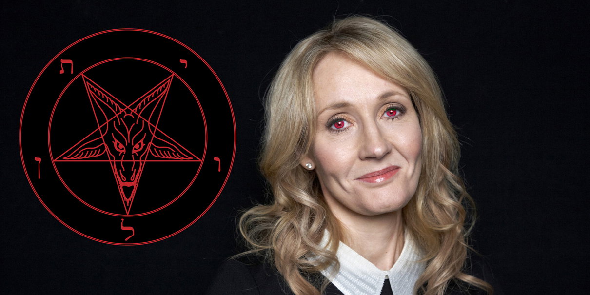 J.K. Rowling, Voldemort e il satanismo article-post