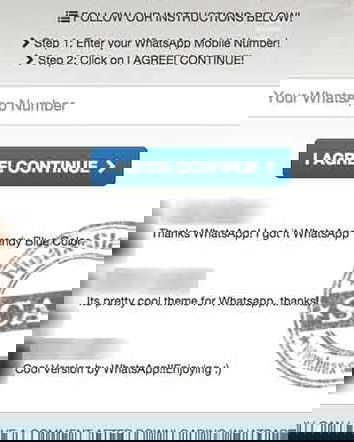 Whatsapp Trendy Blue?