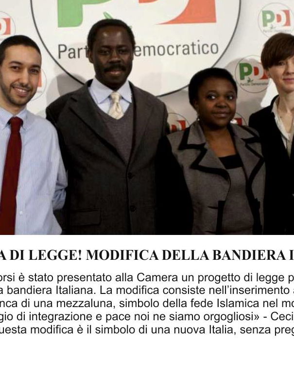 La mezzaluna sulla bandiera italiana article-post
