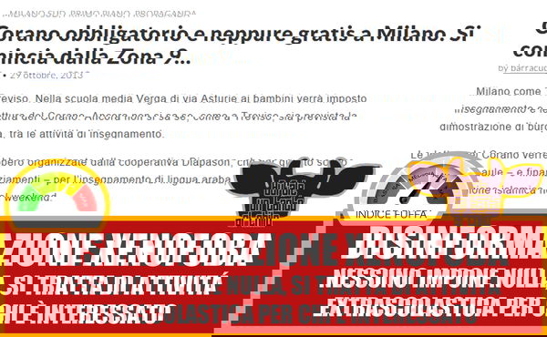 Il Corano a scuola a Milano