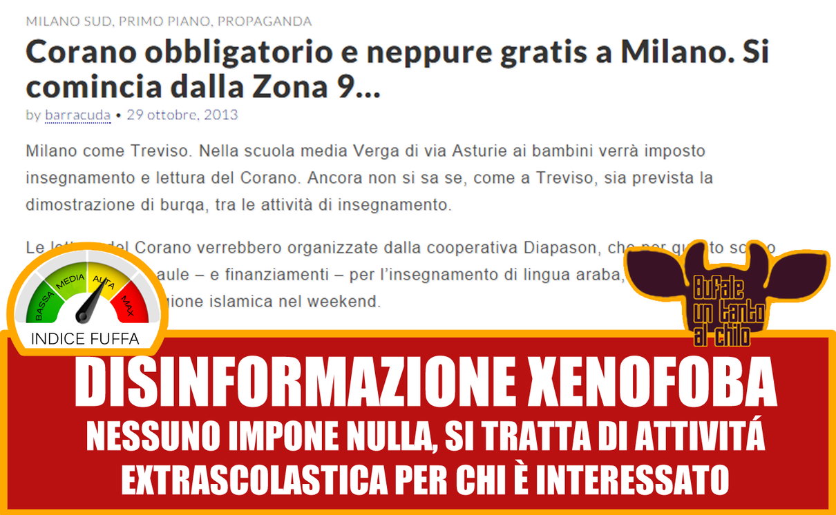 Il Corano a scuola a Milano article-post