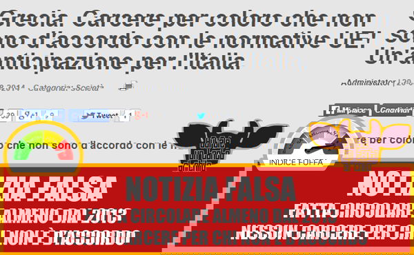 La Grecia e le sanzioni dittatoriali?