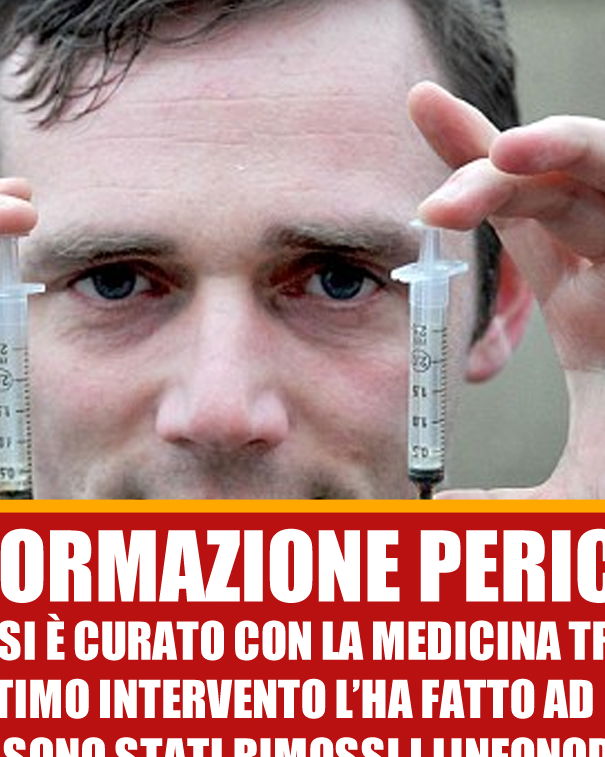 “Ecco come ha curato illegalmente il suo tumore” article-post